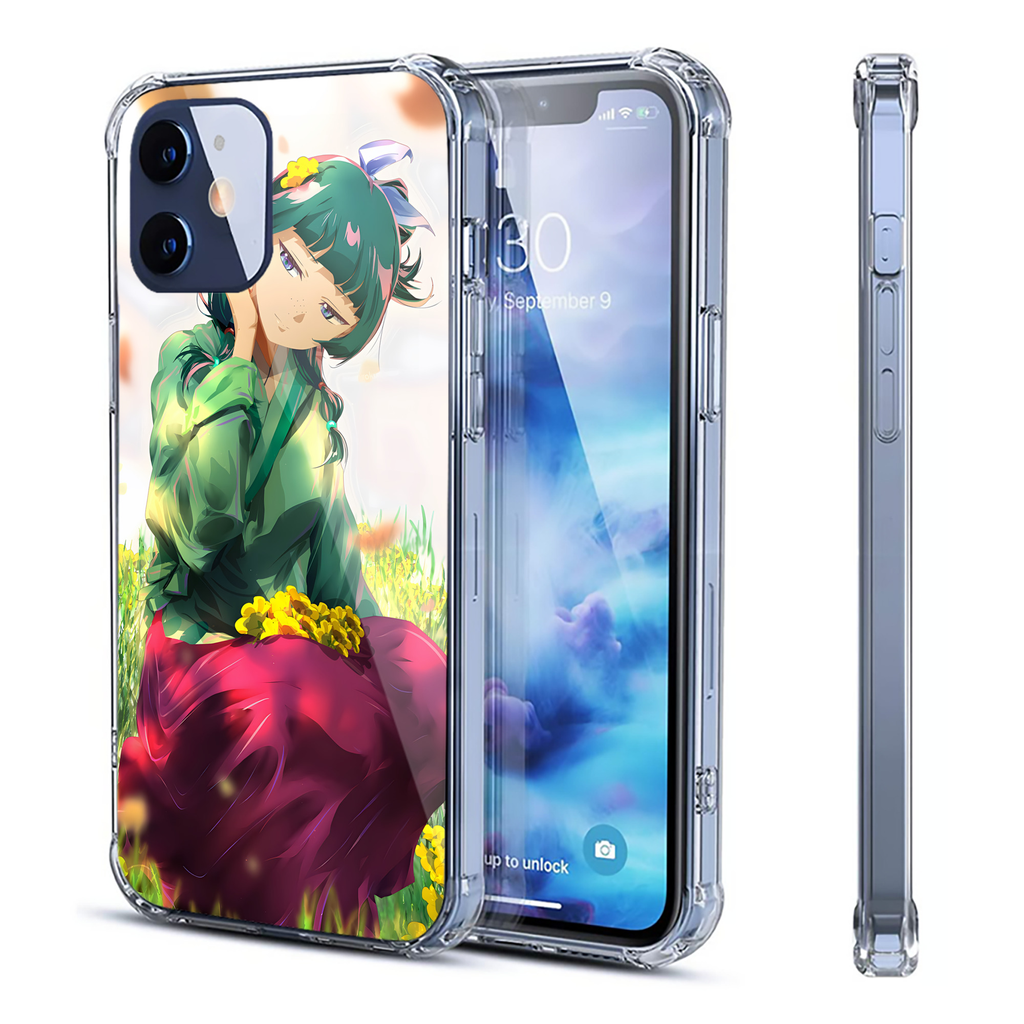 （画像用） 薬屋のひとりごと The Apothecary Diaries 【iPhone 12シリーズ対応】透明スマホケース（クリアソフトケース）